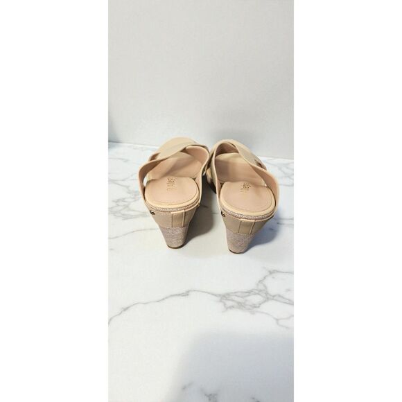 Allegra K, Size 10 Women's Wedge Sandals -- ITEM #3314 - Picture 2 of 6